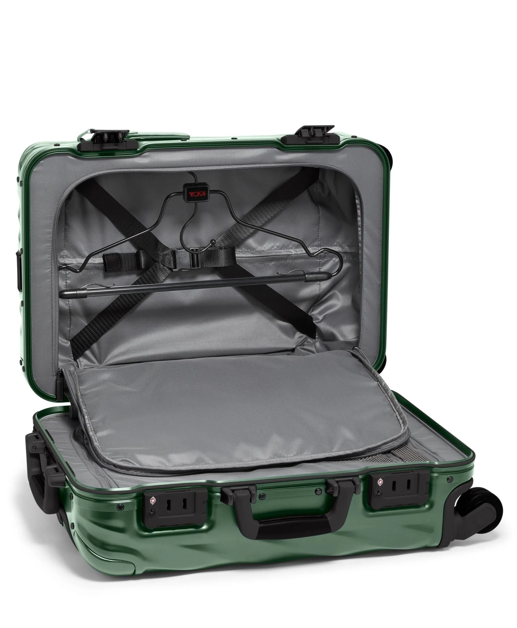 19 Degree Aluminium International Carry-On 56cm - Texture Forest Green