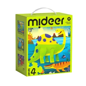 3-in-1 Level Up Puzzle: Level 4 Dinosaurs World