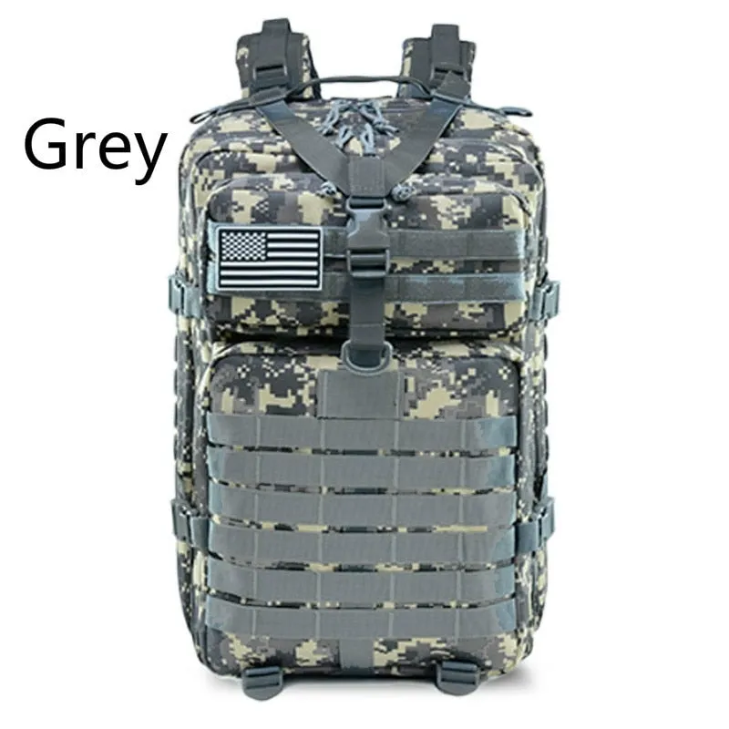 30L/50L 1000D Nylon Waterproof Trekking Fishing Hunting Bag