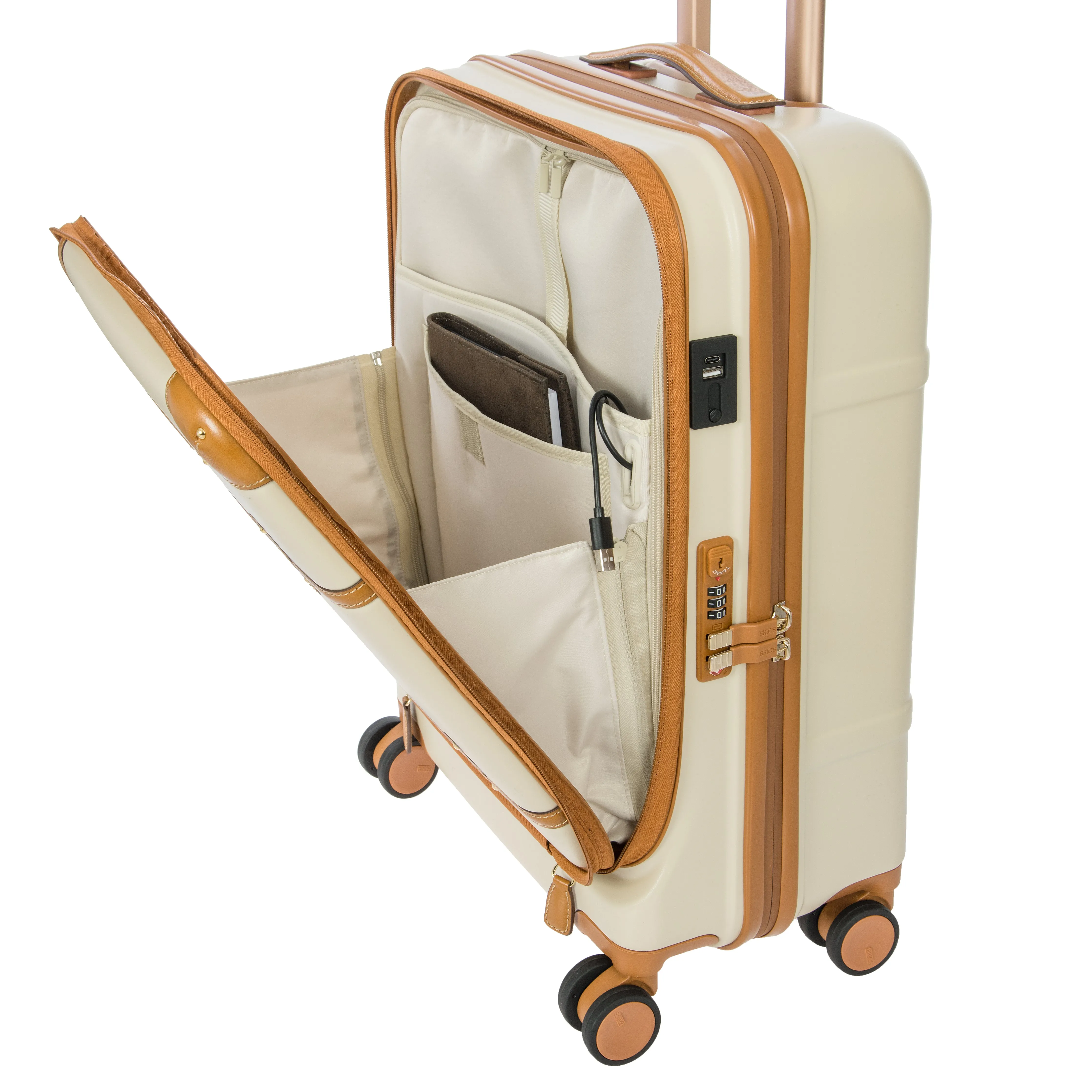 Bellagio 2.0 21" Trunk with Pocket - Cream