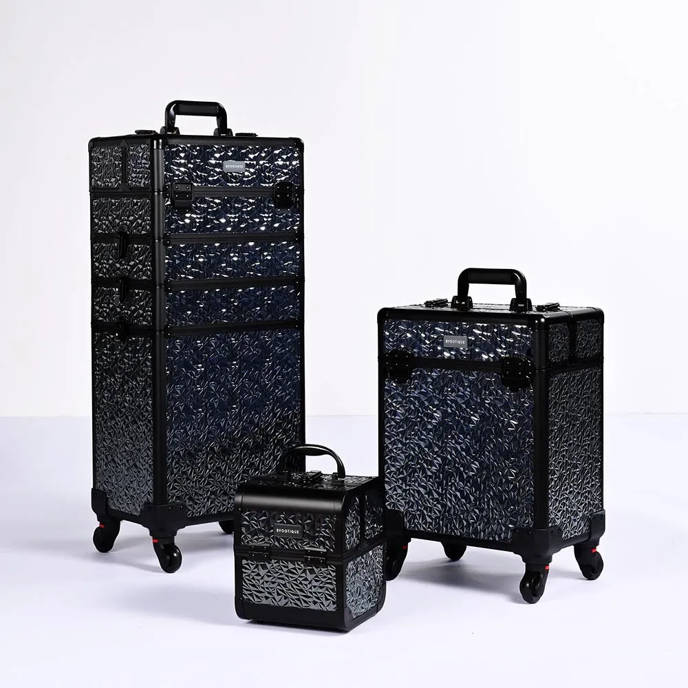 Byootique Mermaid Rolling Makeup Case - Set of 3