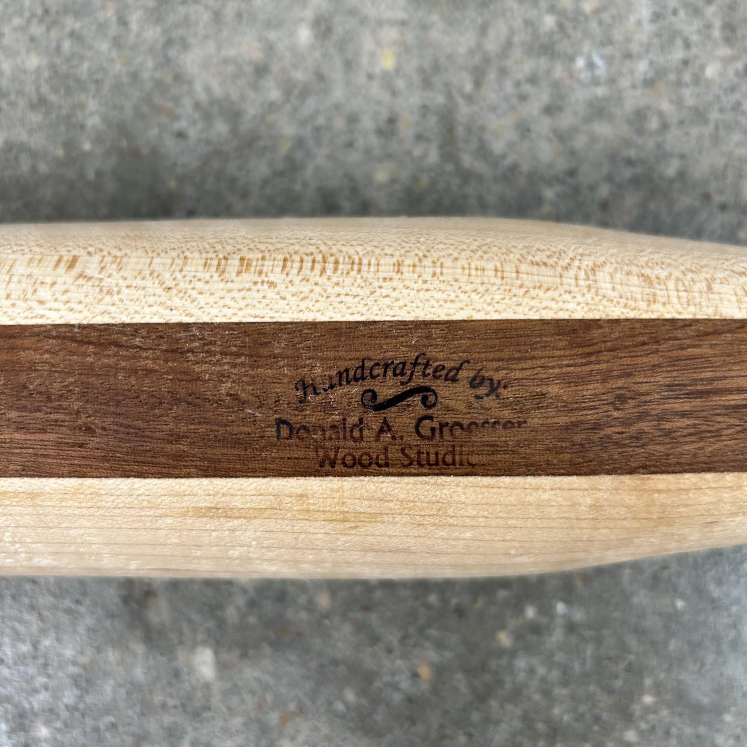 Custom Handcrafted Wood Rolling Pin by Don Groesser, New!