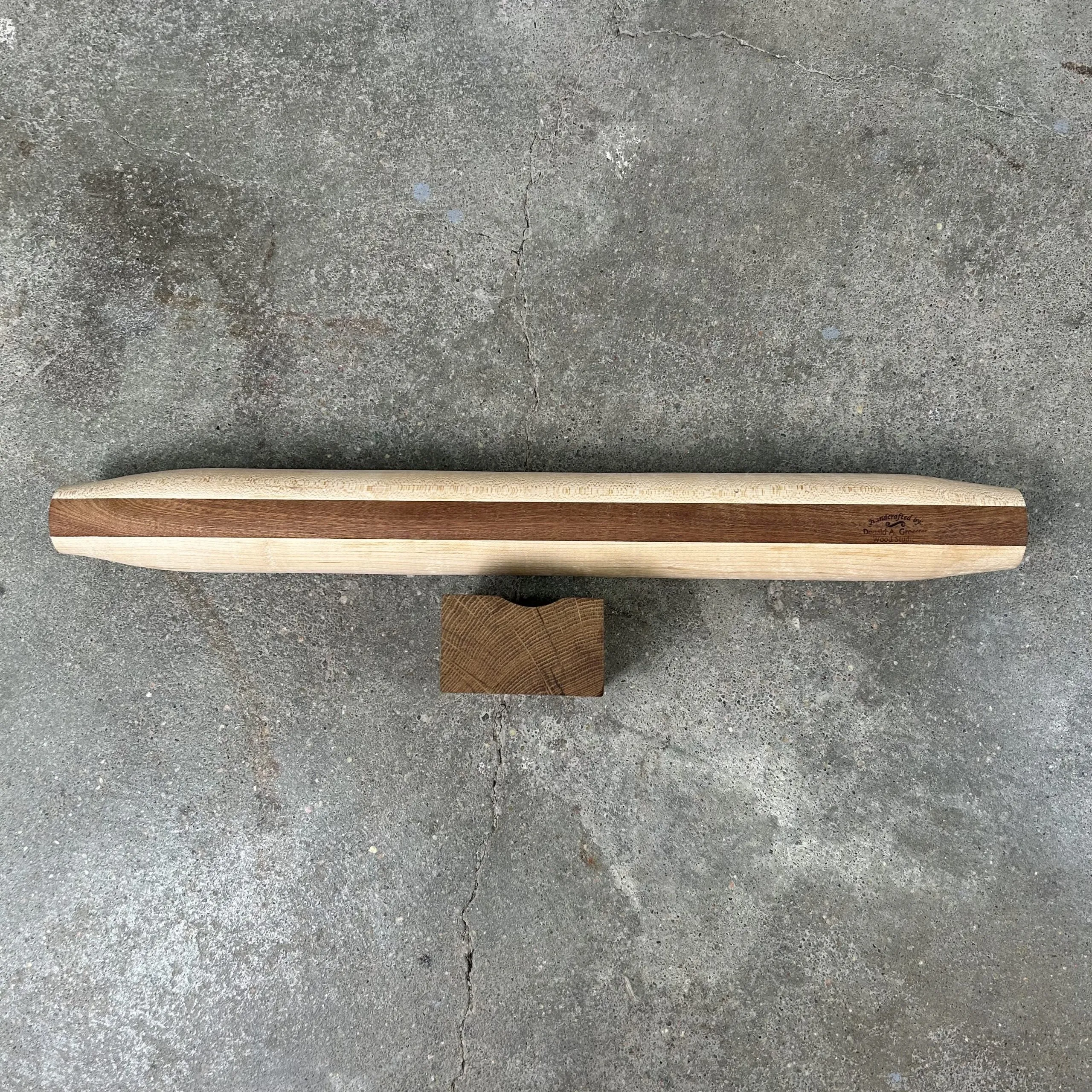Custom Handcrafted Wood Rolling Pin by Don Groesser, New!
