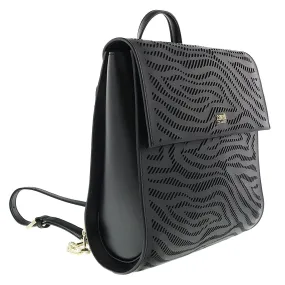 Damaged Store Return Roberto Cavalli  Black Audrey 004 Backpack