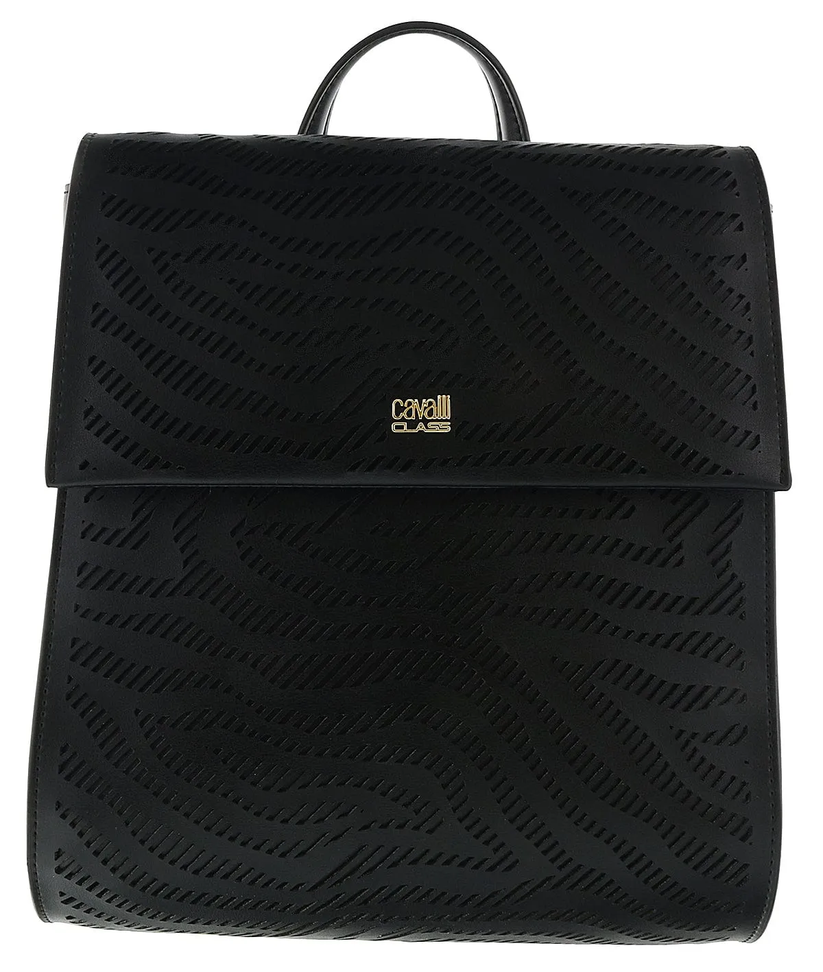Damaged Store Return Roberto Cavalli  Black Audrey 004 Backpack