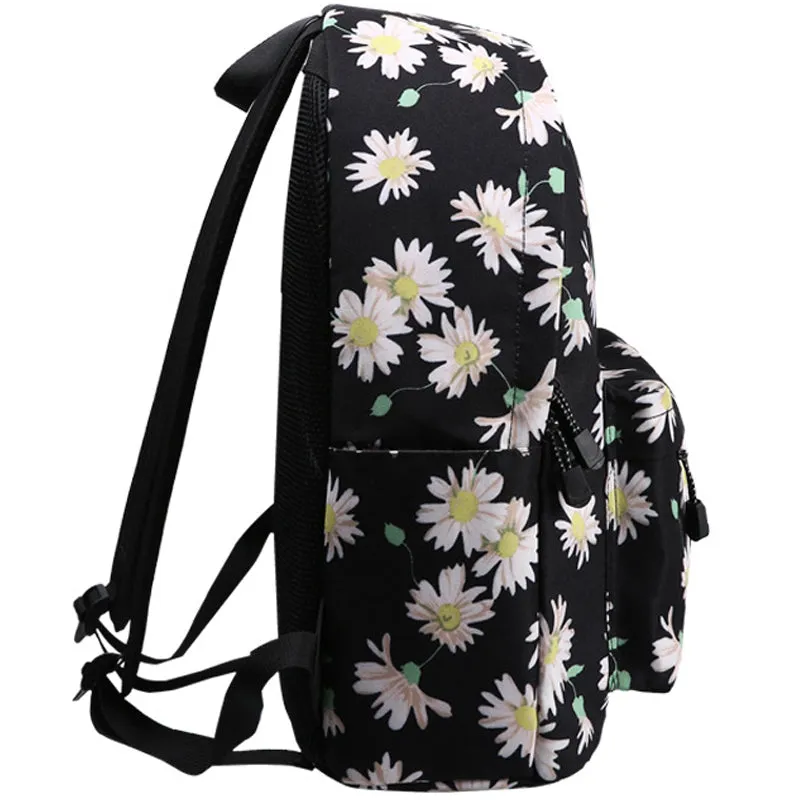 Elementary/Middle School Backpack Set Bookbag for Teen Girls