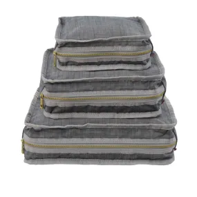 GREY CHAMBRAY STACKING SET