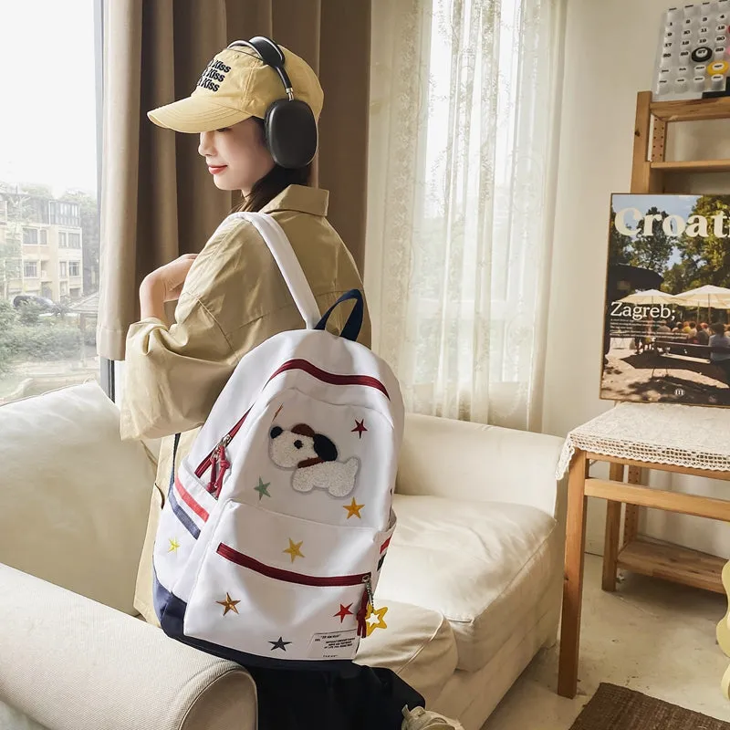 Kawaii Star Puppy Backpack