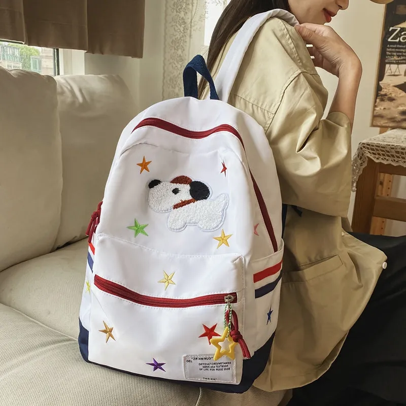 Kawaii Star Puppy Backpack