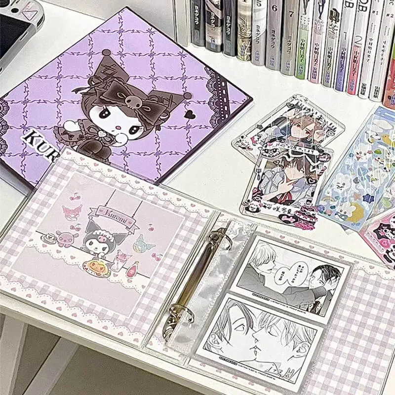 Lolita Maid Kuromi 2-Ring Binder Photocard Collect Book