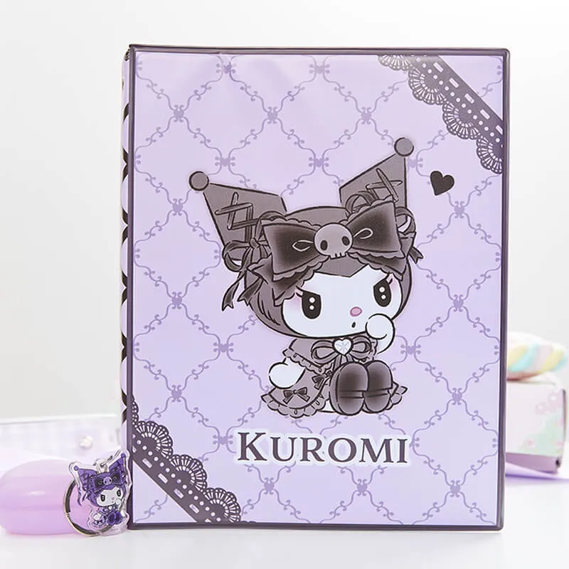 Midnight Melokuro Kuromi 3-Ring Binder Collect Book