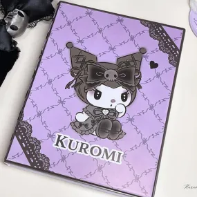 Midnight Melokuro Kuromi 3-Ring Binder Collect Book