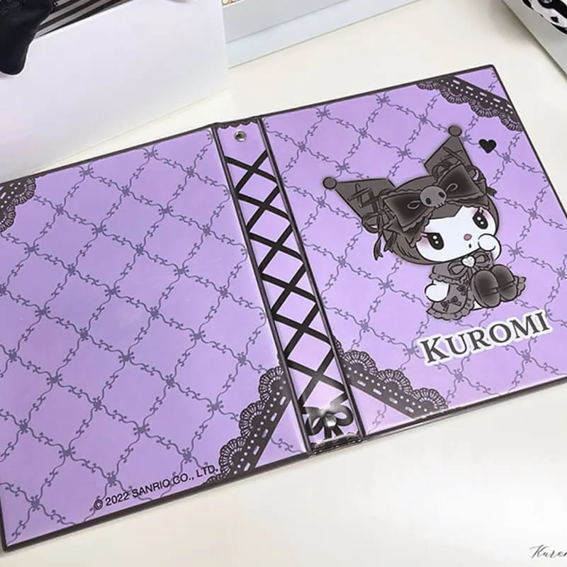 Midnight Melokuro Kuromi 3-Ring Binder Collect Book