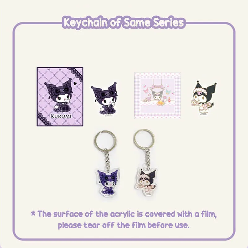 Midnight Melokuro Kuromi 3-Ring Binder Collect Book