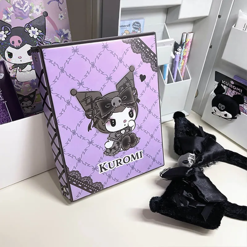 Midnight Melokuro Kuromi 3-Ring Binder Collect Book