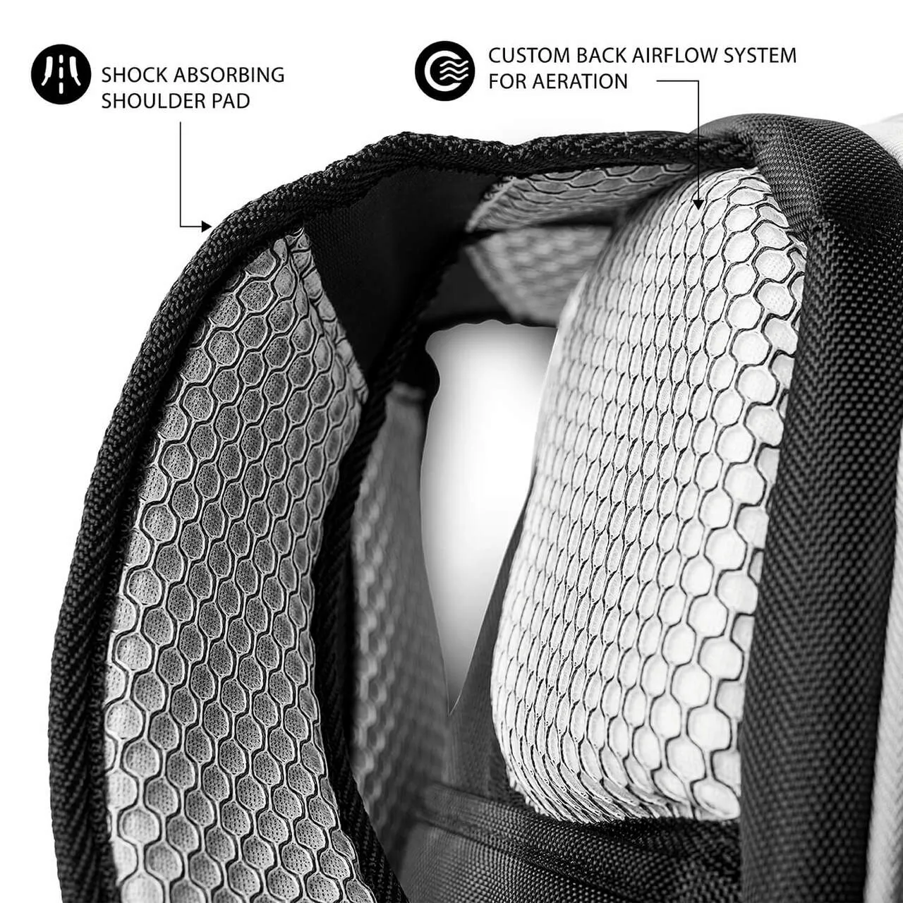 Northwestern Laptop Backpack Black
