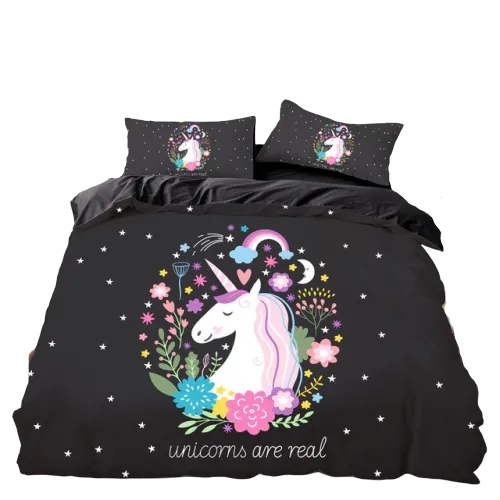Pixel Joy Unicorn Bed Set