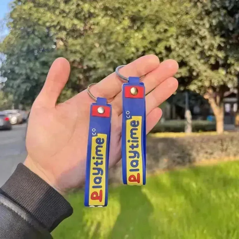 Poppy's Playtime Monster Smiley Keychains