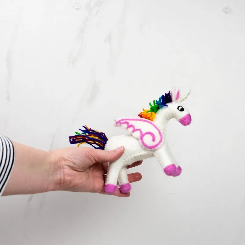 Small Rainbow Tail Unicorn