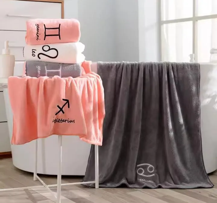Soft Comfortable Bath Towel Large Cotton Quick Drying   528183