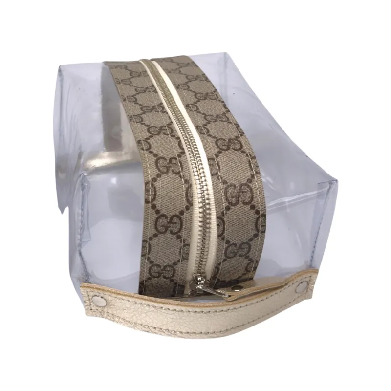 Taylor Travel Pouch In VinylVogue | Upcycled GG