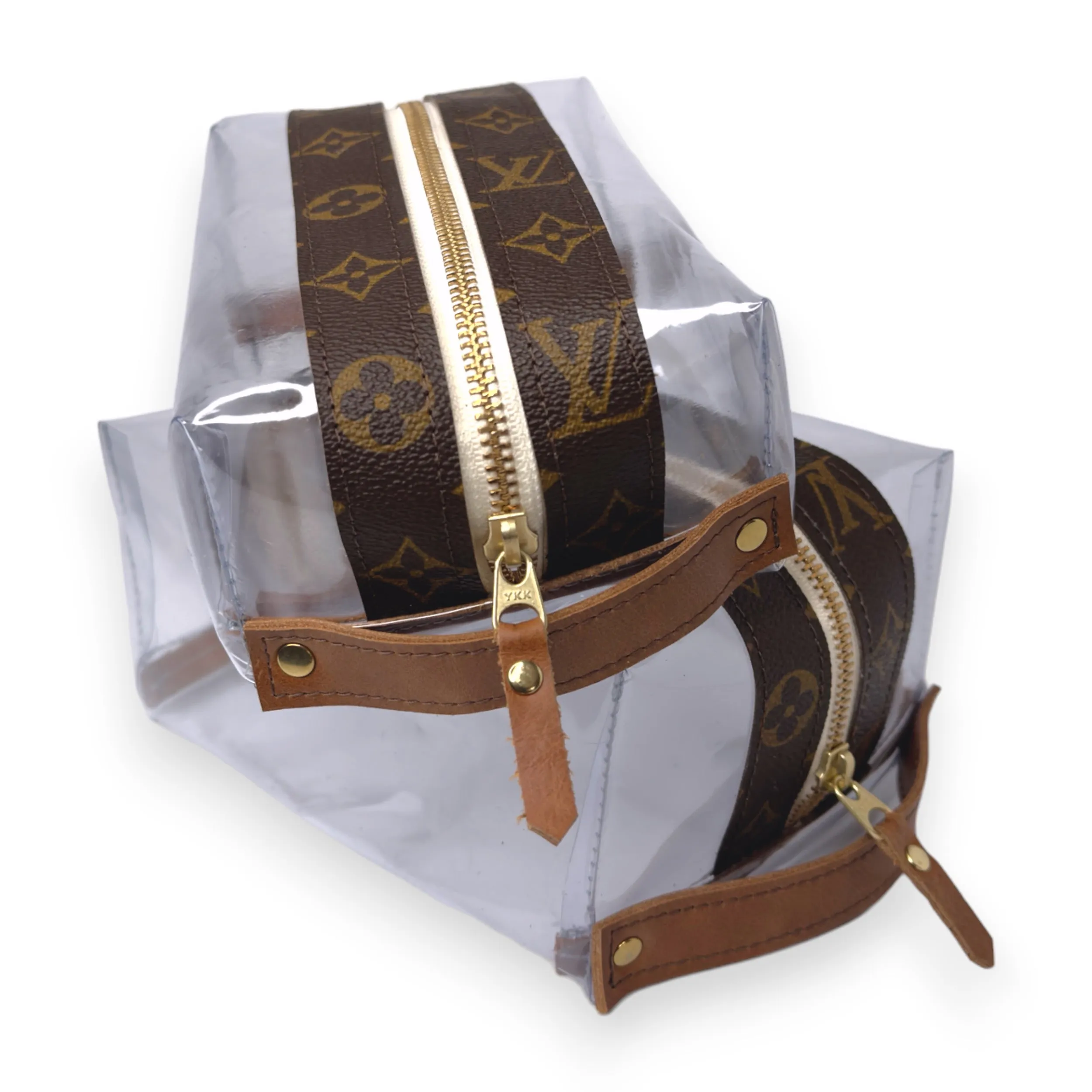 Taylor Travel Pouch In VinylVoque | Upcycled LV