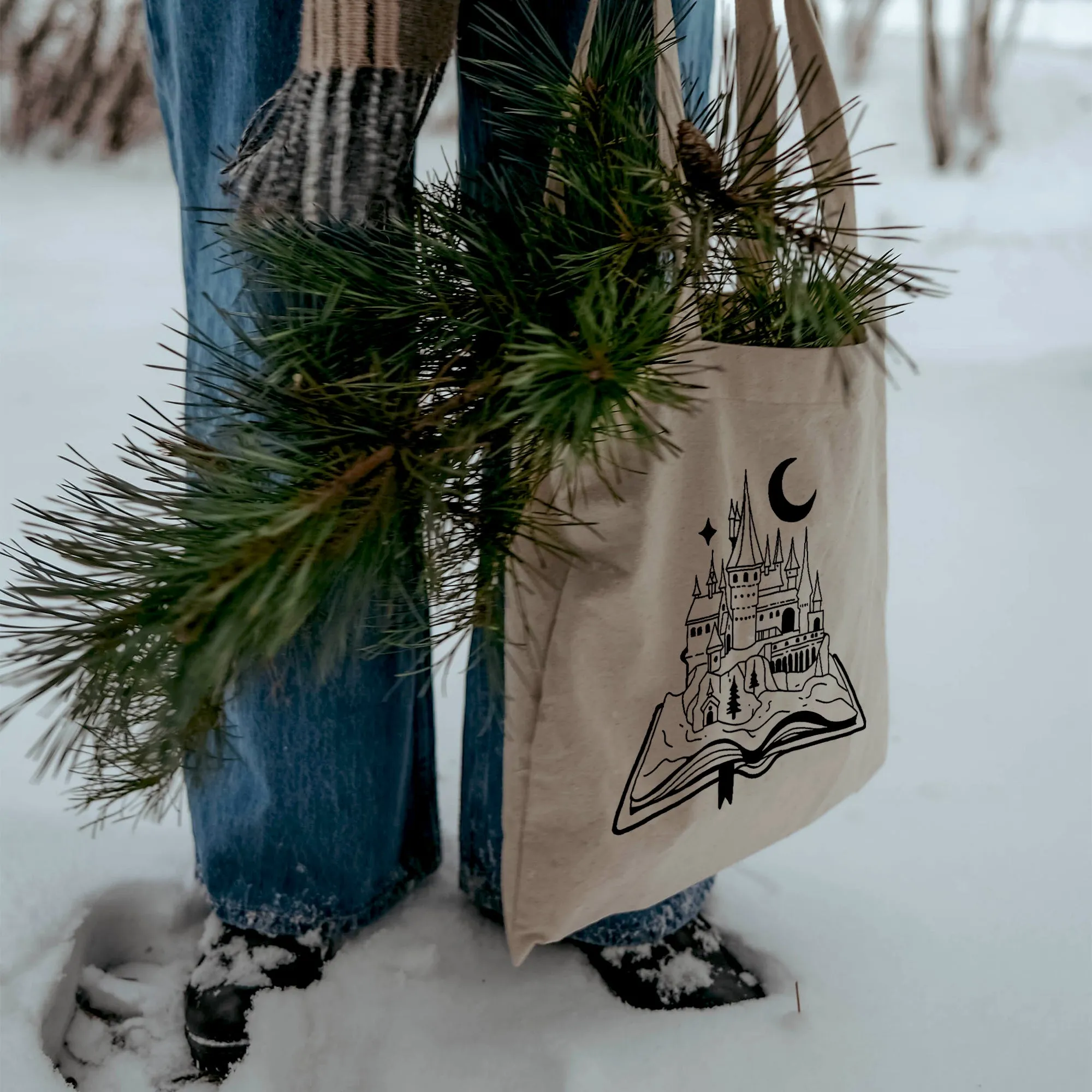 The Castle book Tote Bag