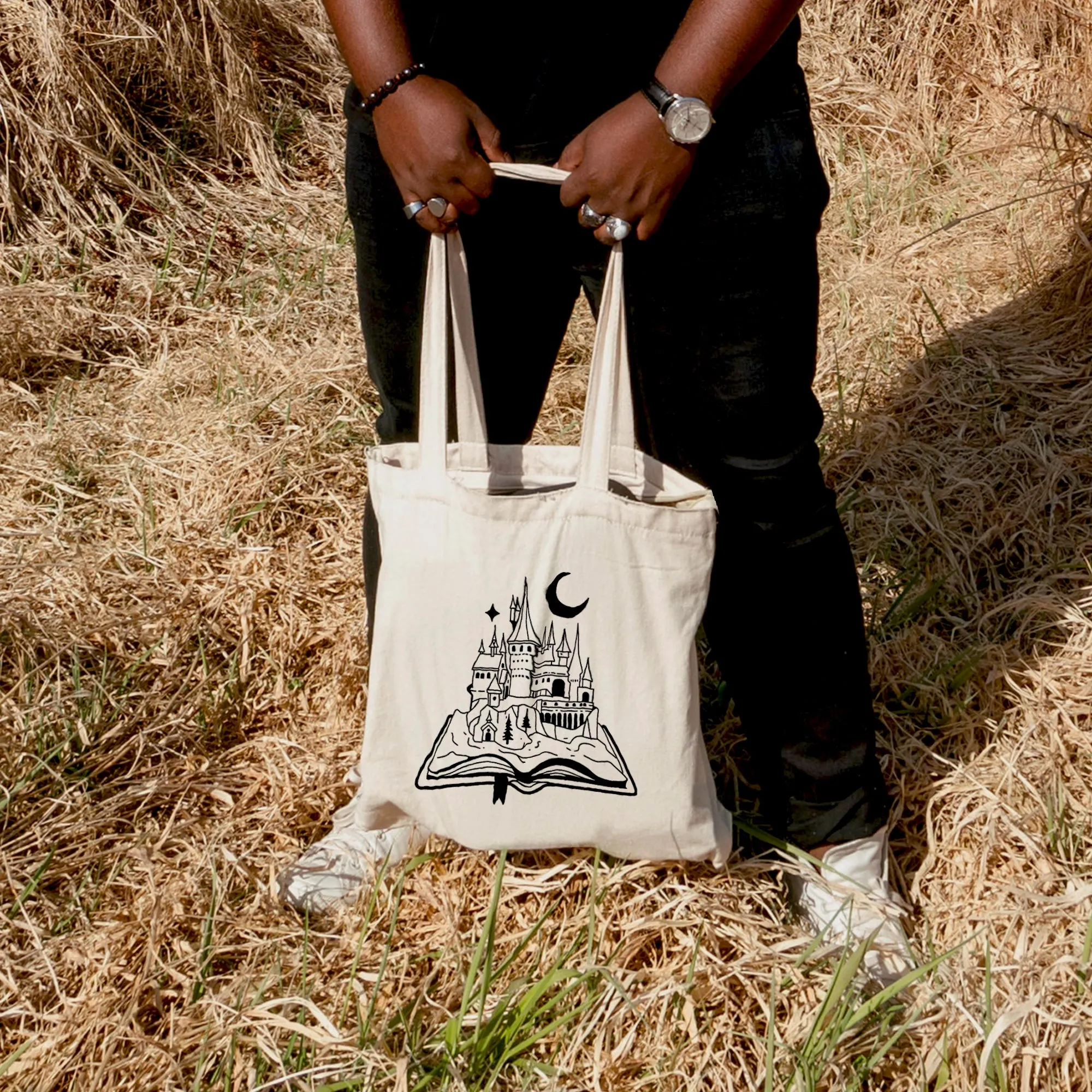 The Castle book Tote Bag