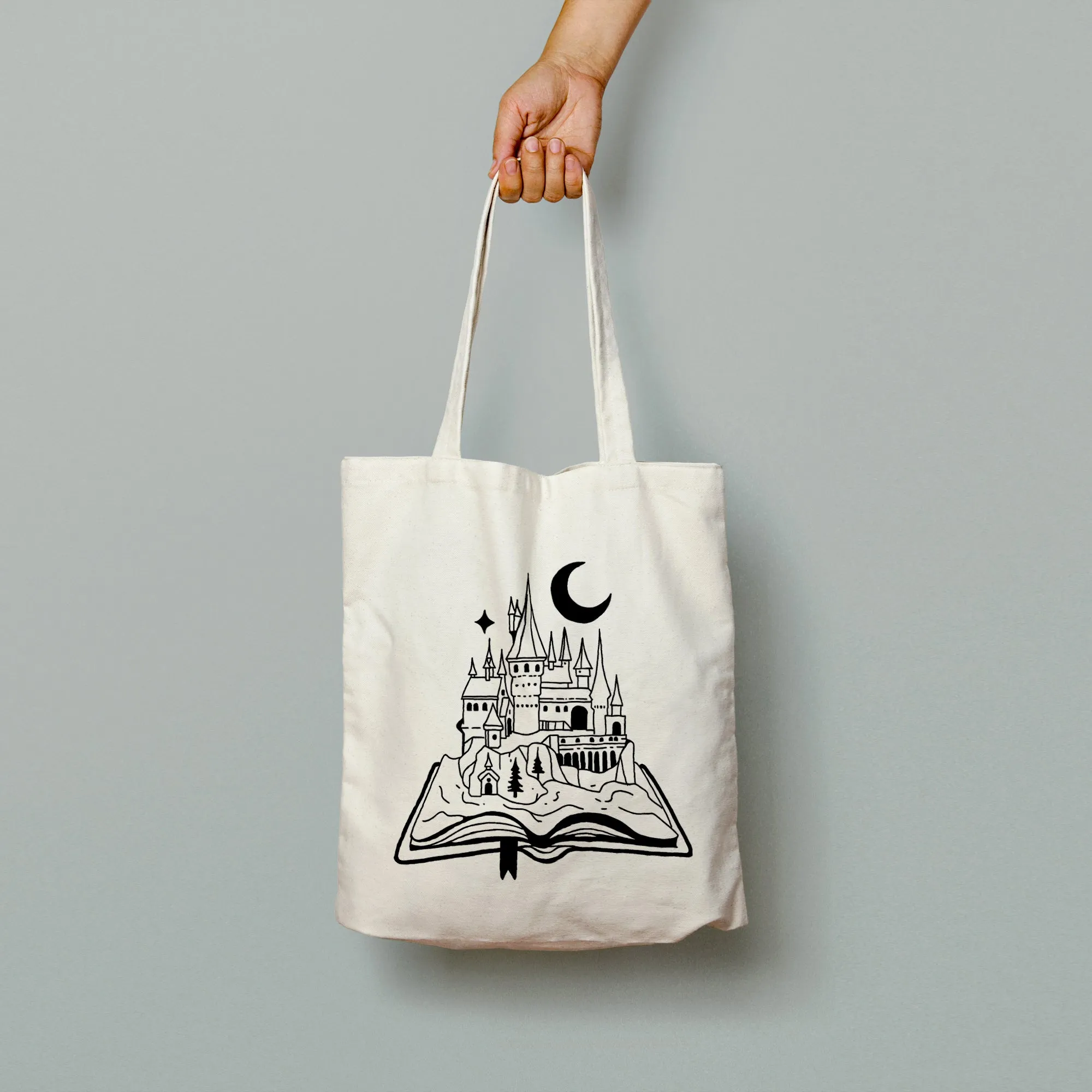 The Castle book Tote Bag