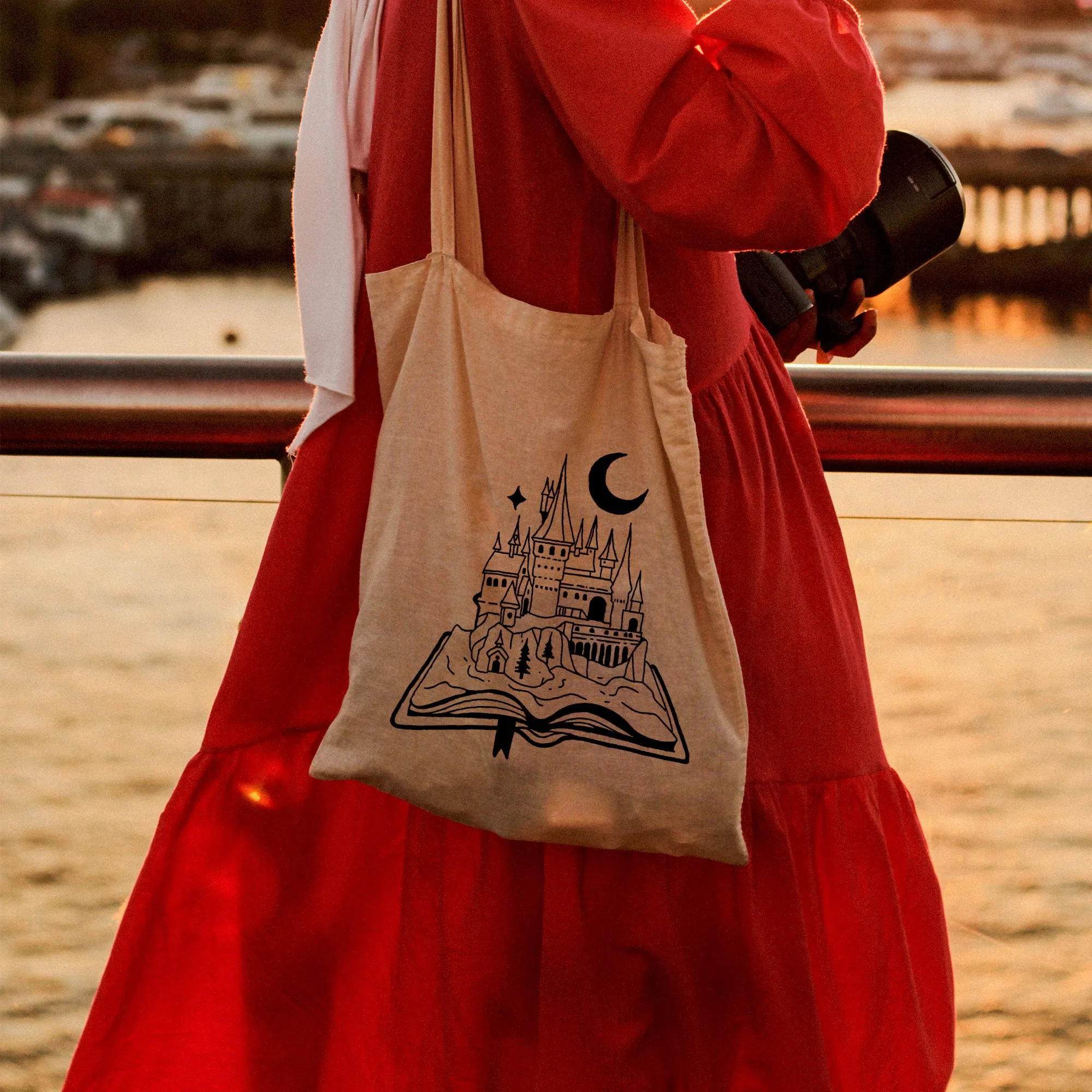 The Castle book Tote Bag