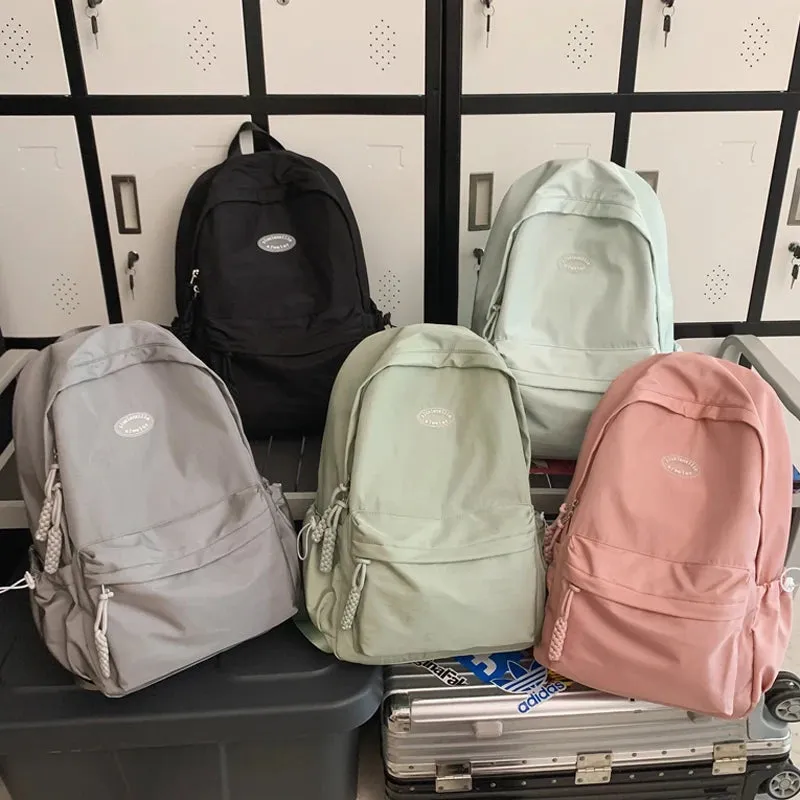 UAKISS  -  Female Kawaii College Bag Student Women Backpacks Cool Teenage Girl Boy Teenager School Bag Ladies Fashion Backpack Trendy