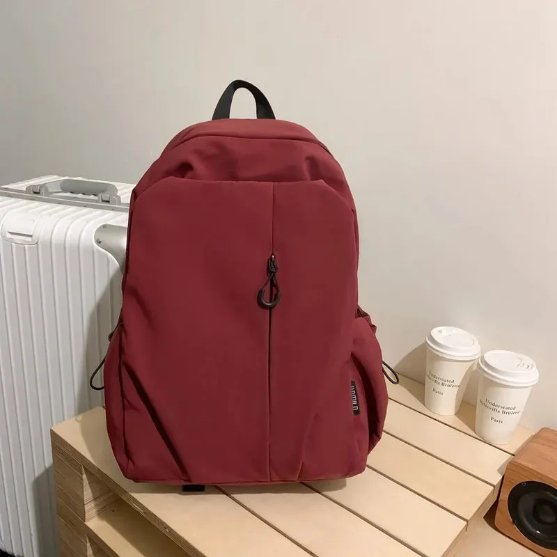 UAKISS  -  New Fashion Ladies Travel Laptop Waterproof College Backpacks Girl Kawaii Men Women School Book Bag Cool Female Bag Trendy Nylon