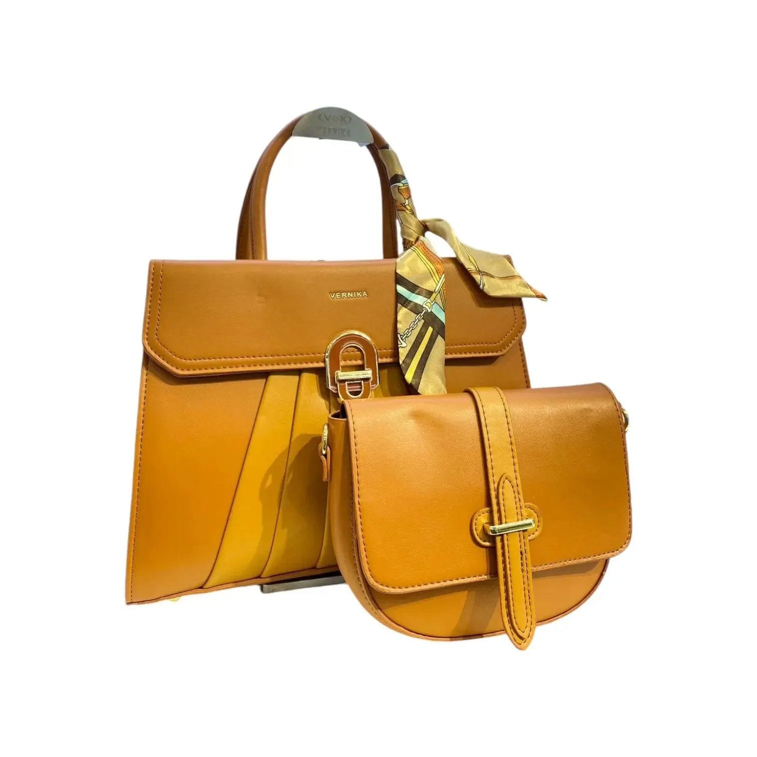 Vernika Pleated Satchel Bag