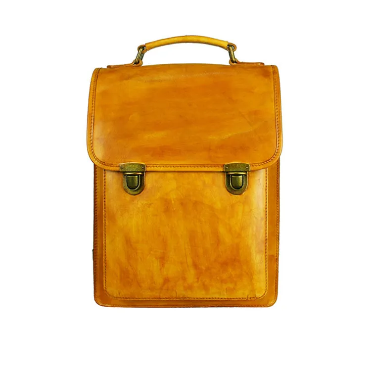 Womens Square Leather Fashion Backpack Trendy Backpacks Book Bag Purse for Women