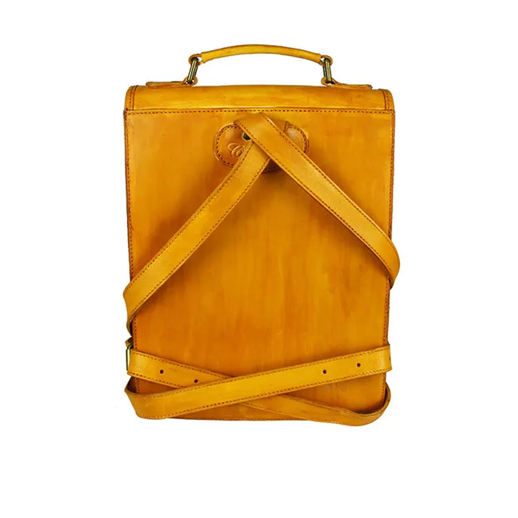 Womens Square Leather Fashion Backpack Trendy Backpacks Book Bag Purse for Women